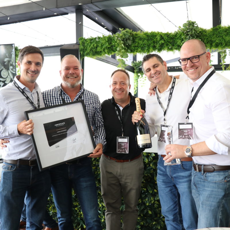 Turrito Executives accept the SEACOM Partner of the Year awards